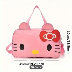 Hello Kitty Extra Large Pink Tote Bag NWT